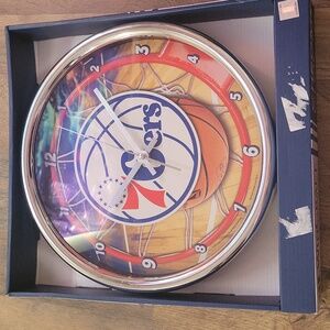 Philadelphia 76ers clock